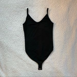 Tap V-Neck Tank Bodysuit